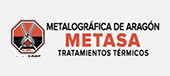 Logotipo de Metalográfica de Aragón (METASA)