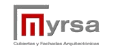 Logotipo de Cubiertas y Fachadas Arquitectónicas Myrsa