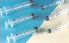 Picture of Three bodies syringes