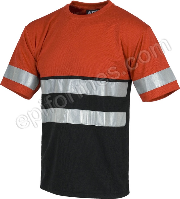 Íntimo Seguro presente Camiseta con bandas reflectantes - Ferretería - Camiseta con bandas  reflectantes