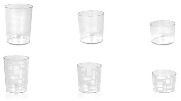 Foto de Vasos transparentes de policarbonato