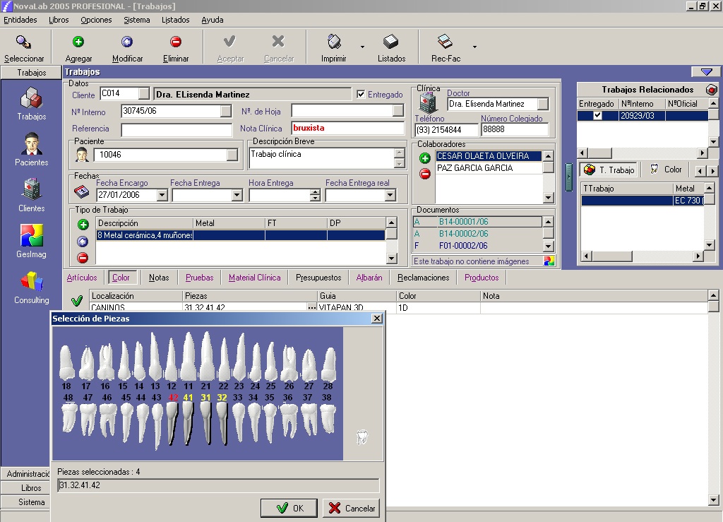Foto de Software de gestión para laboratorios de prótesis dental