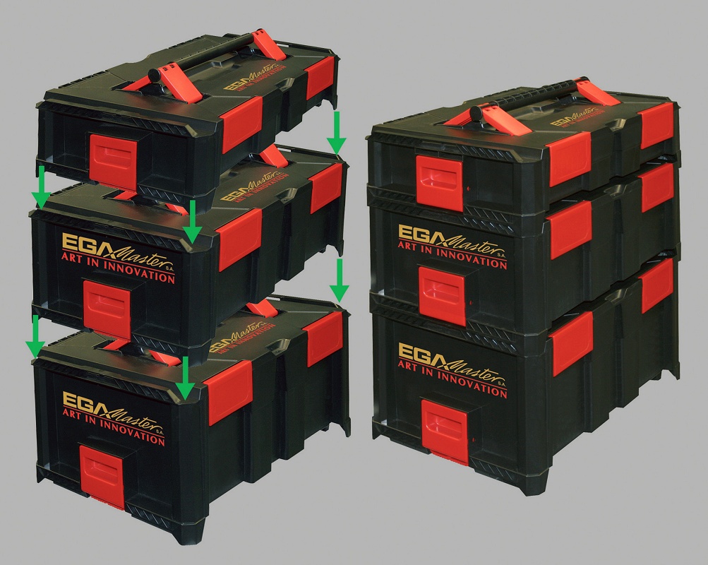 Maletas para transportar herramientas EGA Master Robust - Medición