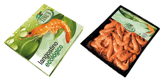 Picture of Ecological baked prawns refrigerated
