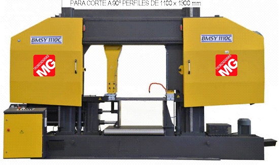 Sierra de cinta MG para metal CY-135-A - Máquinas y Herramientas online