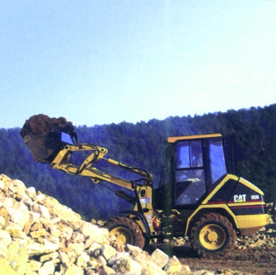 Foto de Minicargadora de ruedas articuladas