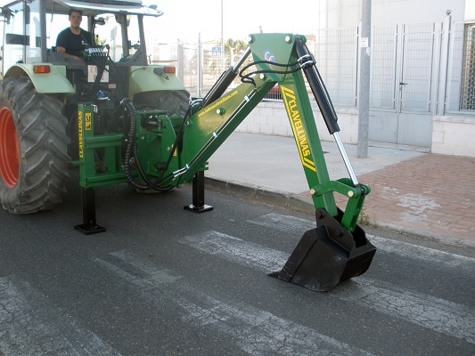 cuenta conducir Presunción Retroexcavadoras para tractor Clavellinas R-500 - Obras públicas -  Retroexcavadoras para tractor