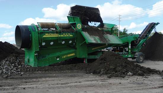 Foto de Planta seleccionadora rotativa (trommel/trómel)