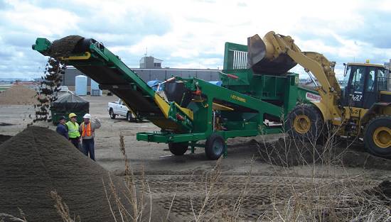 Foto de Planta seleccionadora rotativa (trommel/trómel)