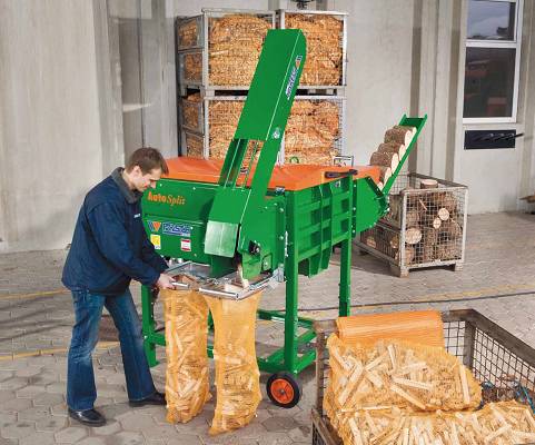Cortadoras de troncos para leña de encendido Posch AutoSplit - Agricultura  - Cortadoras de troncos para leña de encendido