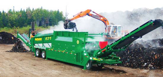 Foto de Planta seleccionadora rotativa (trommel/trómel)