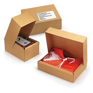 Cajas plegables automontables Rajapack - Envase Embalaje - Cajas automontables