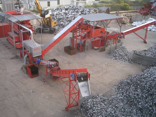 Foto de Planta de trituración de metales y residuos industriales