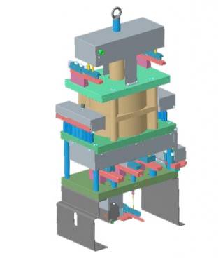 Foto de Punzonadoras neumáticas verticales 3 niveles