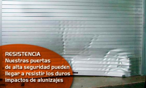 Foto de Puertas enrollables de alta seguridad