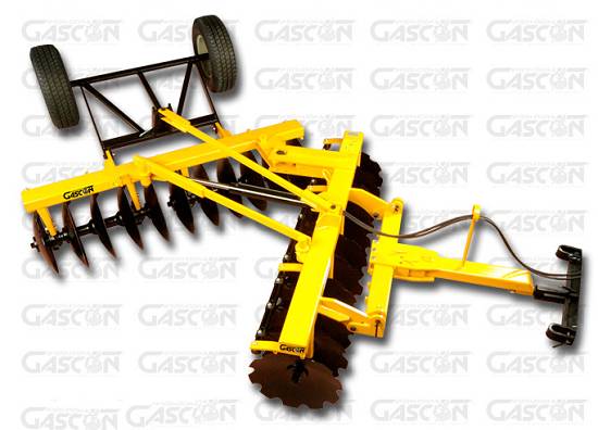 Foto de Gradas de disco en V de ruedas traseras