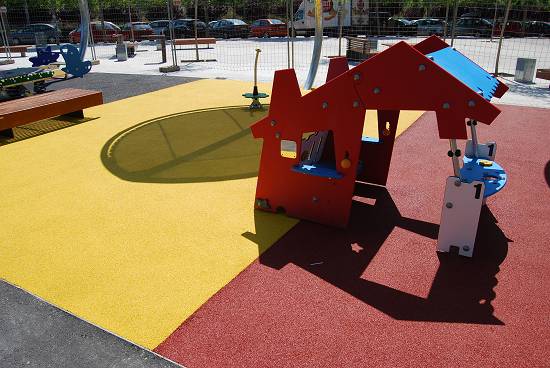 Parques Infantiles - SUELOS DE SEGURIDAD <br>infantiles