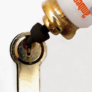Lubricantes para cerraduras, candados y bisagras Ambersil Graphite Lock  Lube - Ferretería - Lubricantes para cerraduras, candados y bisagras
