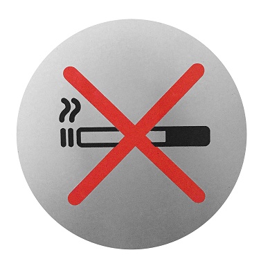No Fumar Xaptovi Placas de señalización Cuadrado PICTO Prohibido Fumar 