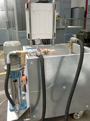 Foto de Centrales de agua caliente para ensayo de moldes