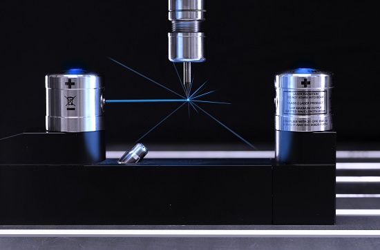 Foto de Tecnología de láser azul para medición de herramientas