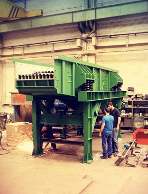 Foto de Alimentadores receptores de material