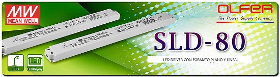 Foto de LED driver con formato plano y lineal