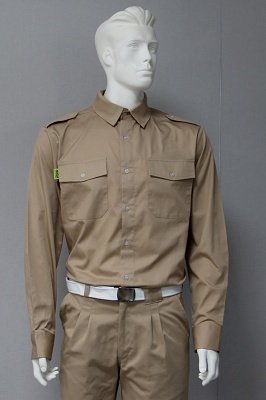Camisa de trabajo de manga larga (hombre) MotivaCEE V-1126-04 Seguridad - Camisa de trabajo manga larga (hombre)