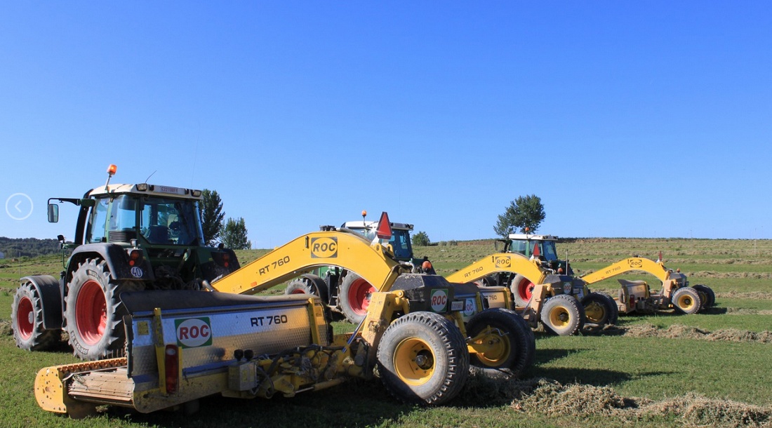 Foto deRastrillos hileradores