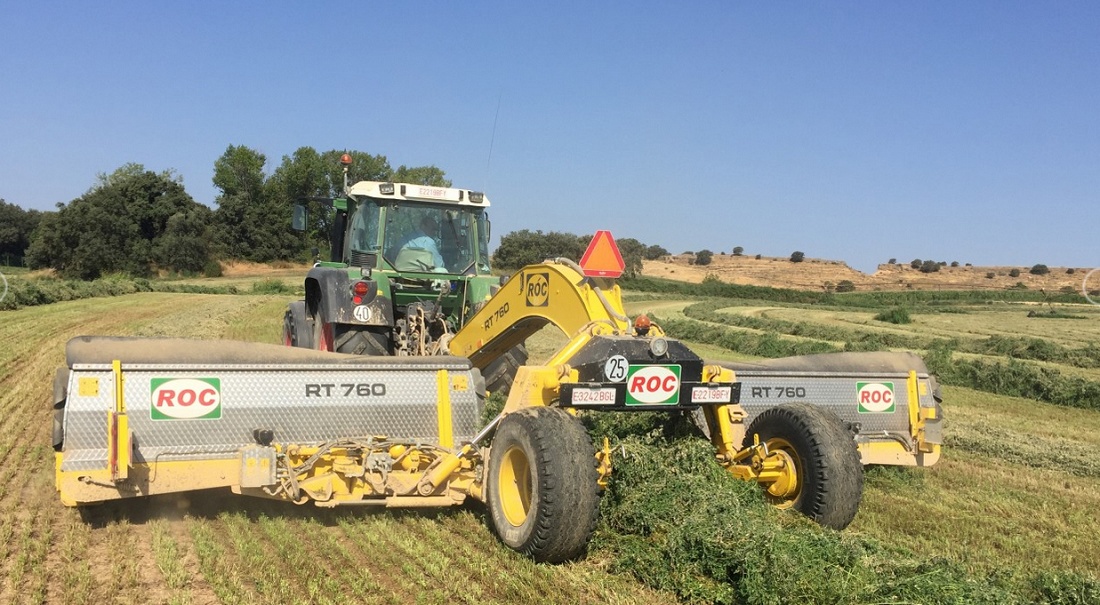 Foto deRastrillos hileradores