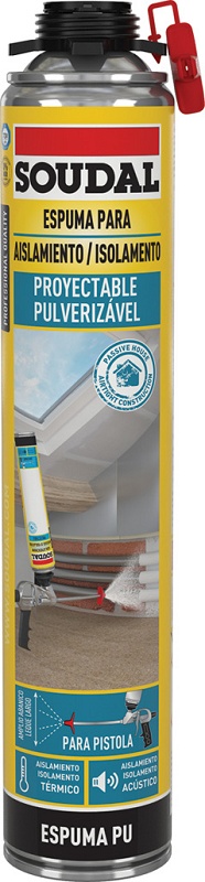 Espuma de poliuretano proyectable Espuma aislamiento - Cerramientos y  ventanas - Espuma de poliuretano proyectable