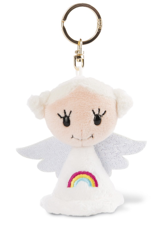 Foto de Llavero ángel de la guarda con arco iris