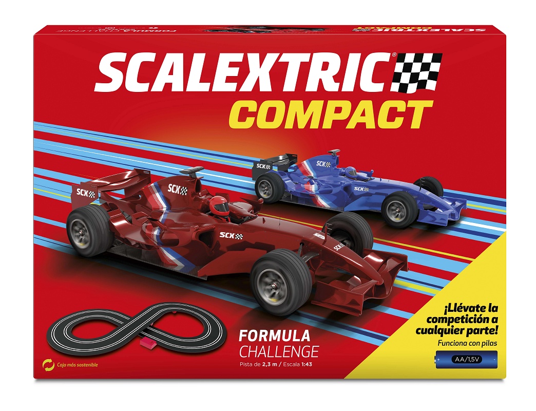 Foto de Circuito pista compact escala 1/43 formula challenge