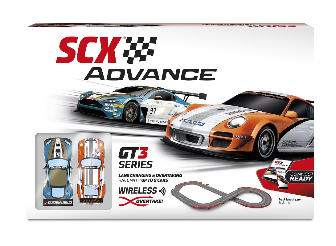 Pack de Ampliacion V1 Circuito de Scalextric Advance 2.0 GT3 Series