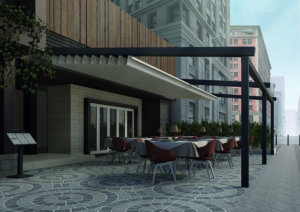 Foto dePérgolas tensadas