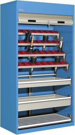 Armario de puerta de persiana para herramientas CNC - Almacenaje y  logística - Armario de puerta de persiana para herramientas CNC