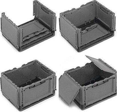 Cajas plásticas plegables Eurobox - Cajas plásticas