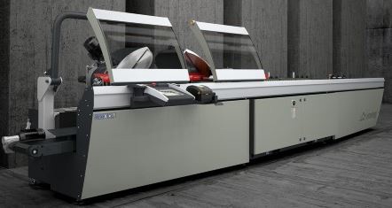 Foto de Tronzadora de doble cabezal para aluminio y pvc