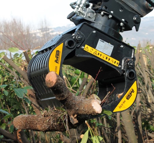 Foto dePinzas seleccionadoras para miniexcavadoras