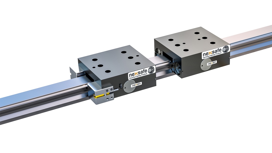Frenos de guías lineales Nexen NexSafe Metalmecánica Frenos de