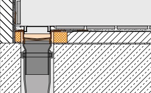 Sistema para duchas con desagüe lineal a nivel suelo Schlüter