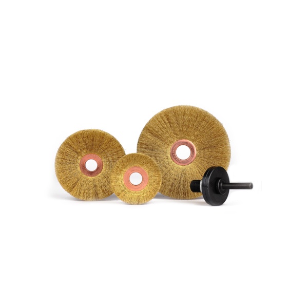 Foto de Cepillo circular de cobre con varilla