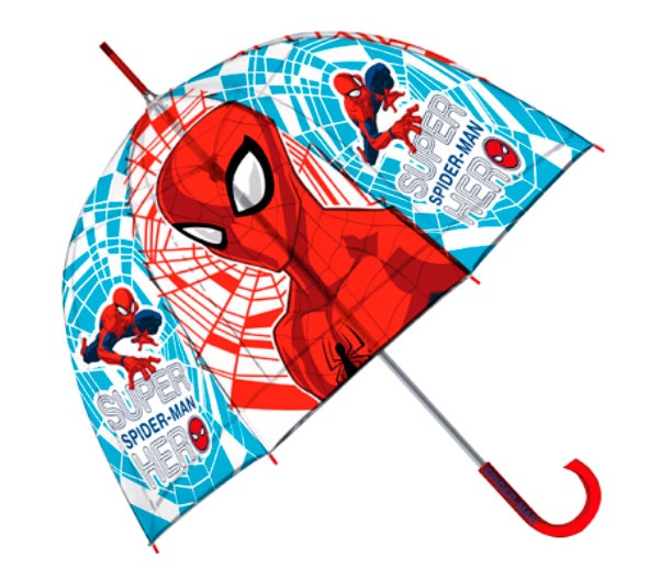 Foto de Paraguas transparente Spiderman