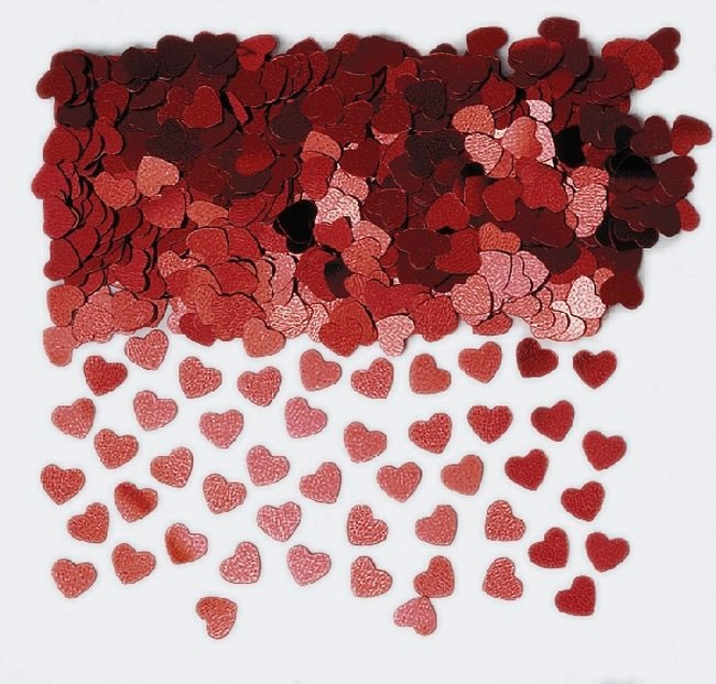 Foto de Confeti con forma de corazones