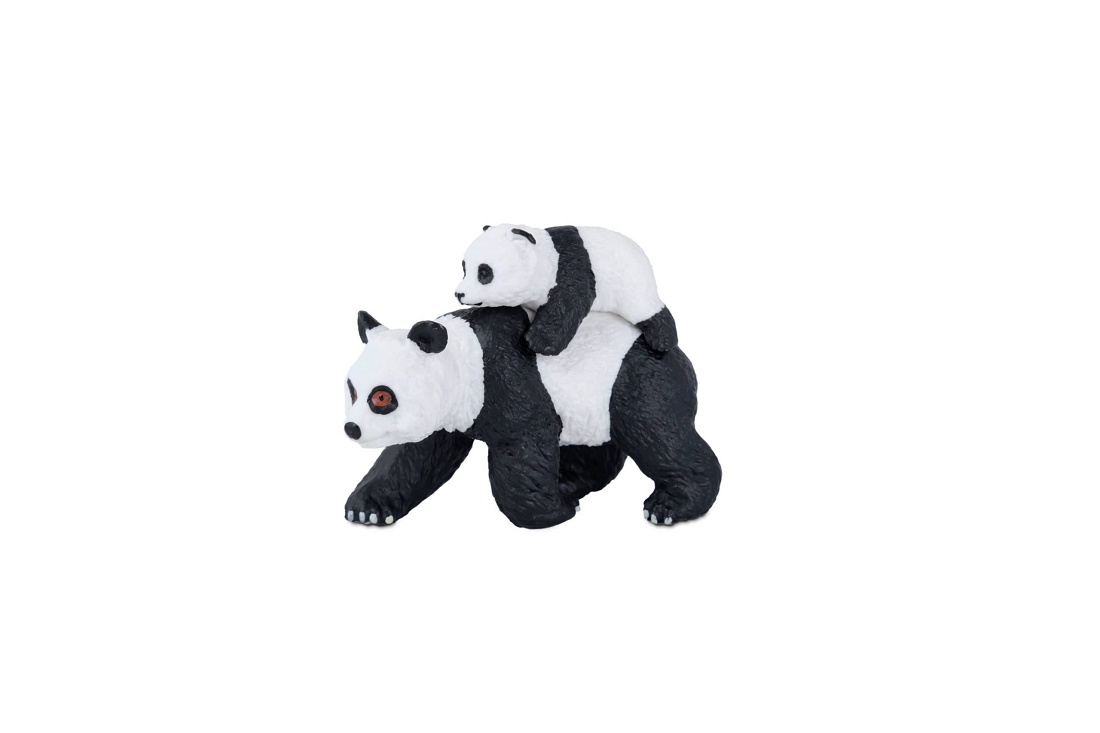 Foto de Figura panda y bebé Little Wild
