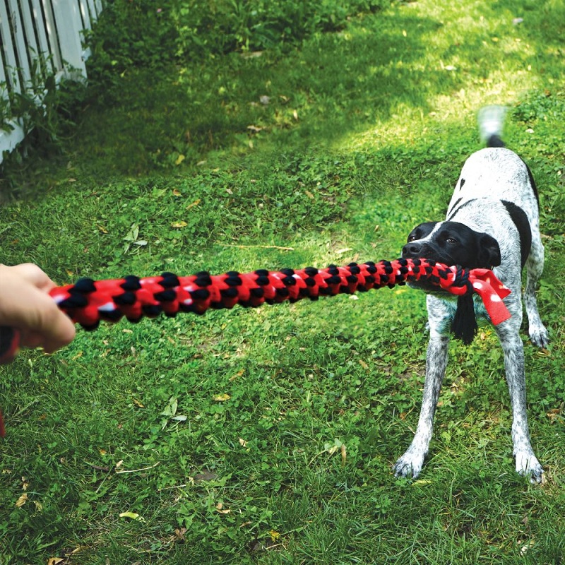 GDKASRNY Juguetes Indestructibles De Cuerda De Algodón Para Perros, 3 Pies, 5 Nudos, Raza Extragrande, Limpieza De Dientes Y Tira Y Afloja, Entrenador De Perros, , large