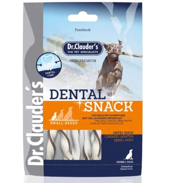 Foto de Snacks dentales de pato para perros