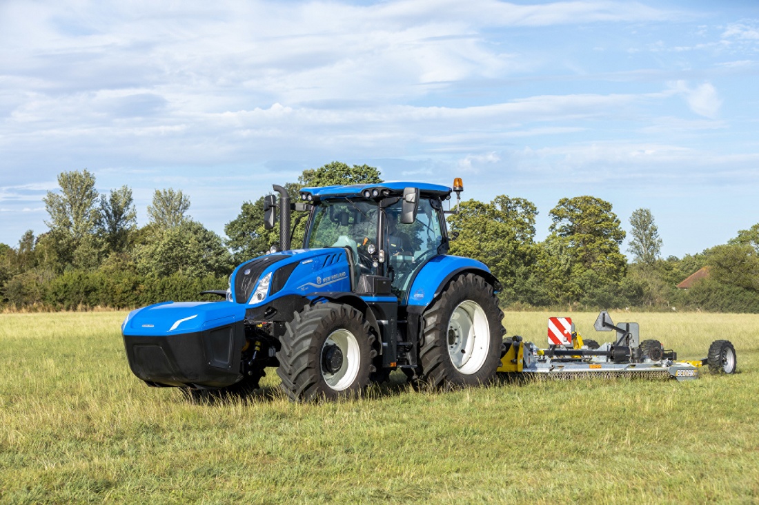 Foto de Tractor propulsado por biometano