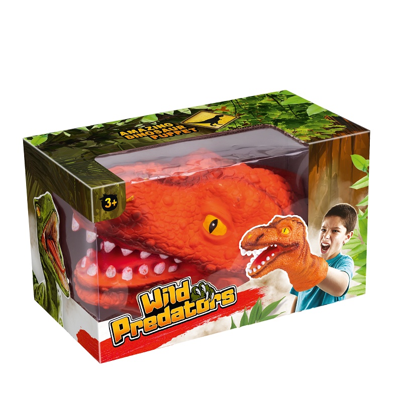 Marioneta de cabeza de dinosaurio Worldbrands Marioneta T-Rex - Juguetería  - Marioneta de cabeza de dinosaurio