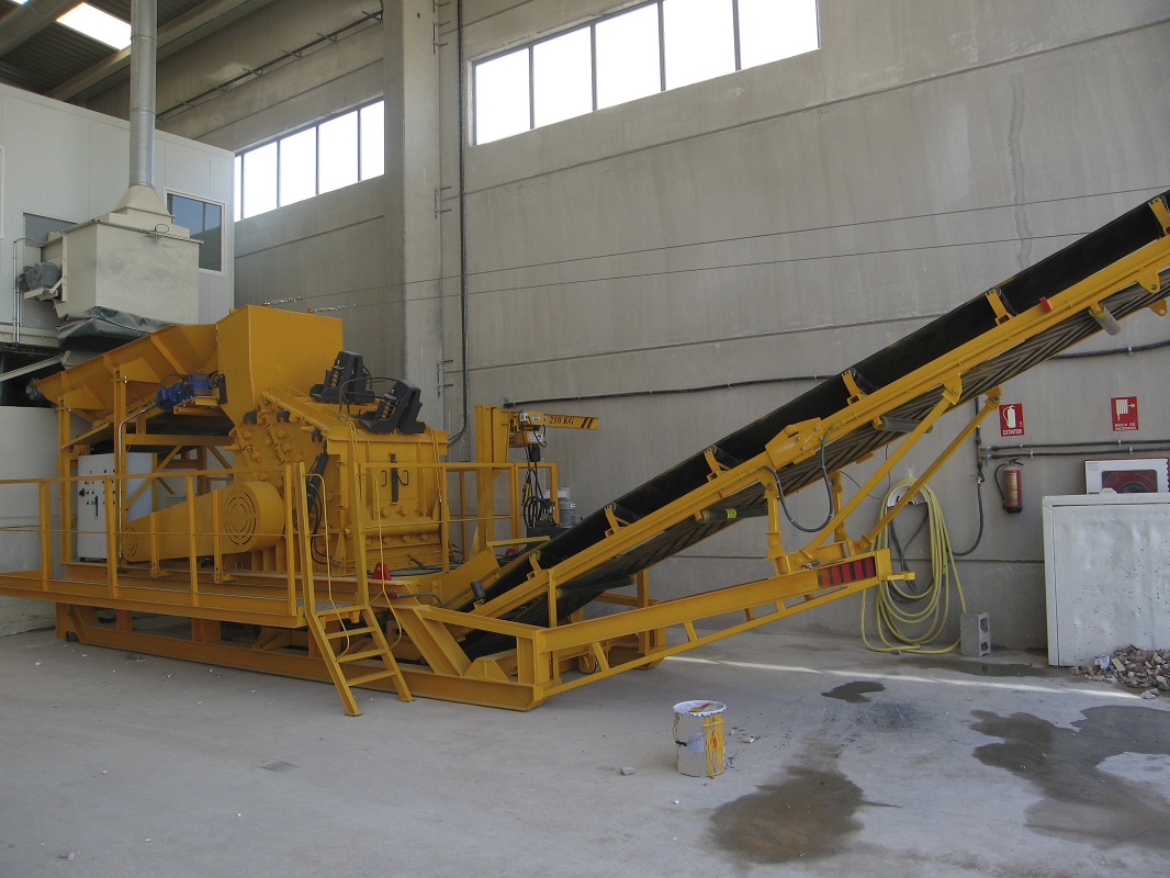 Foto de Plantas de trituración de residuos- vidrio